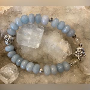 Angelite bracelet